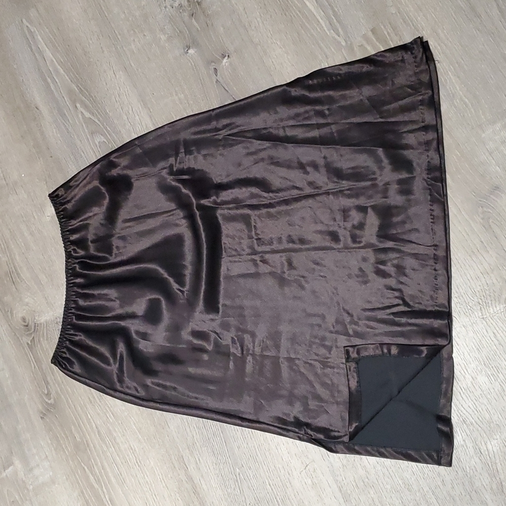 Vintage Formfit Woolite half slip black size L